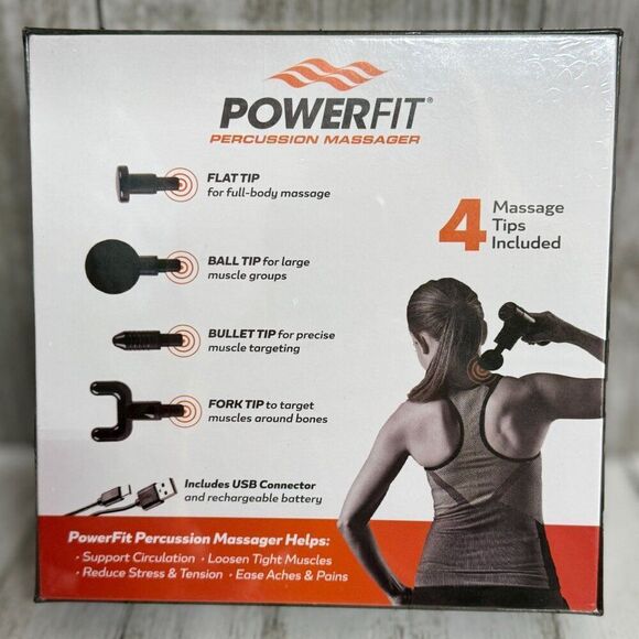 PowerFit Percussion Massager NIB NEW - Picture 2 of 6